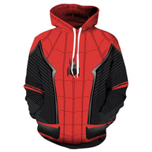 Load image into Gallery viewer, Marvel 3D Printed The Avengers Spiderman Costume Hoodies Men Superhero Spider Verse Hooded Cosplay Sweatshirts Casual Tops