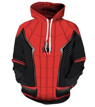 Load image into Gallery viewer, Marvel 3D Printed The Avengers Spiderman Costume Hoodies Men Superhero Spider Verse Hooded Cosplay Sweatshirts Casual Tops
